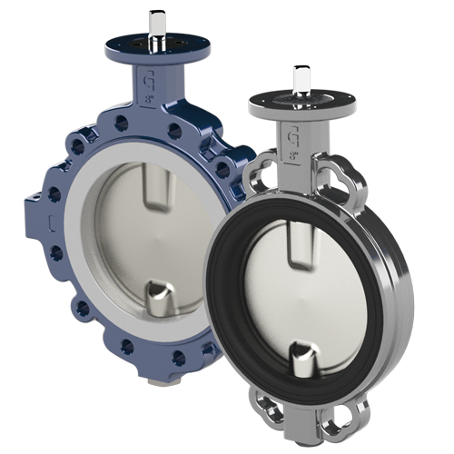 BUTTERFLY VALVES for abrasive and corrosive applications